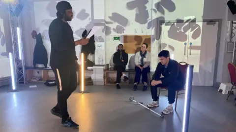 Cheung Chi Wai Many Good Men rehearsals