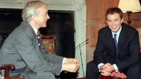 Press Association John Humphrys and Tony Blair