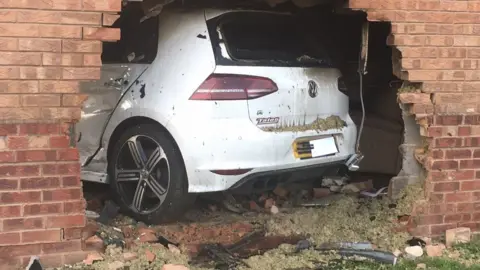 BBC Scene of crash