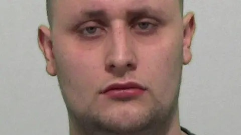 Northumbria Police Mugshot of a man