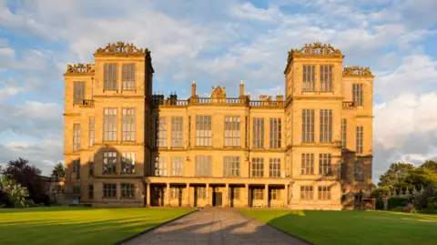 National Trust Images/Andrew Butler Exterior image of Hardwick Hall in Derbyshire