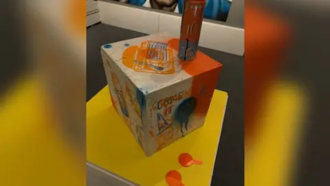 Artwork at the museum