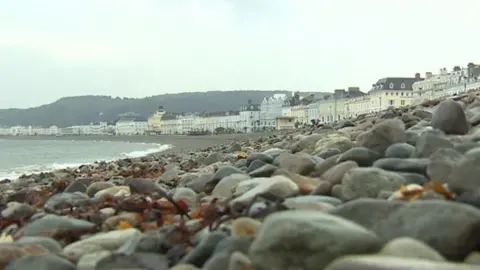 BBC North Shore beach with rocks