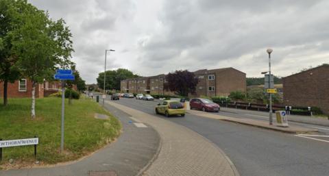 A street view image of Avon Way, Colchester