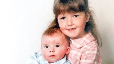 Family photo Lauren and Rhys Bell