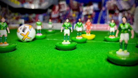Dylan Berry Guernsey FC Subbuteo set