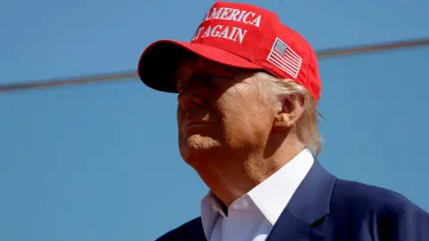 Getty Images Donald Trump in North Carolina on Saturday