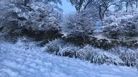 Warwickwelsh/BBC Weather Watchers Snow in Barnstaple