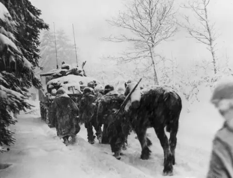 Getty Images Dutch Schultz remembered the Battle of the Bulge as one of his worst experiences