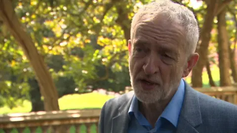 Jeremy Corbyn in Plymouth on 6 April 2019