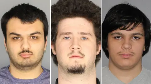 Greece Police Dept Vincent Vetromile, Brian Colaneri and Andrew Crysel