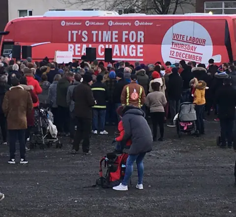 BBC Labour rally in Middlesbrough