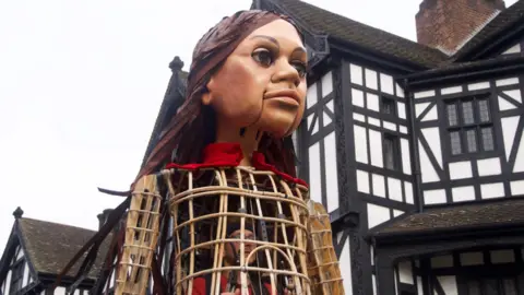 BBC Little Amal in Coventry