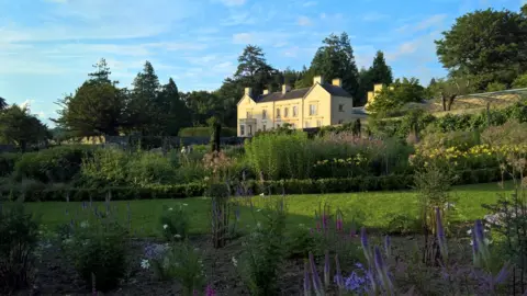 Chris Collins Aberglasney Gardens in Carmarthenshire