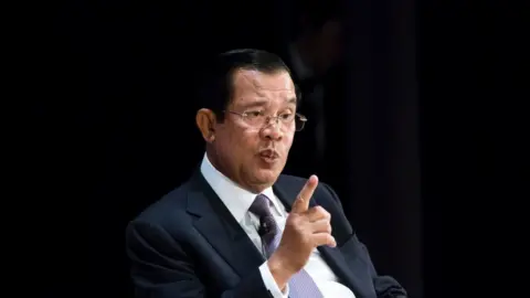 Getty Images Hun Sen