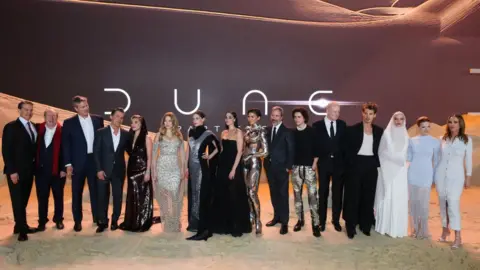 Getty Images The main cast of Dune: Part Two