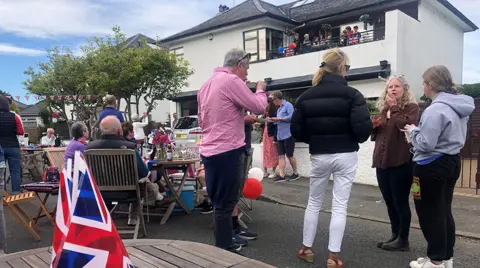 BBC Street party in Edinburgh