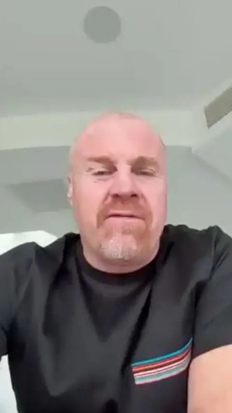 Sean Dyche video call