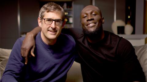 Louis Theroux and Stormzy 
