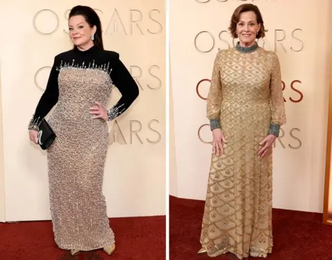 Getty Images Melissa McCarthy and Sigourney Weaver