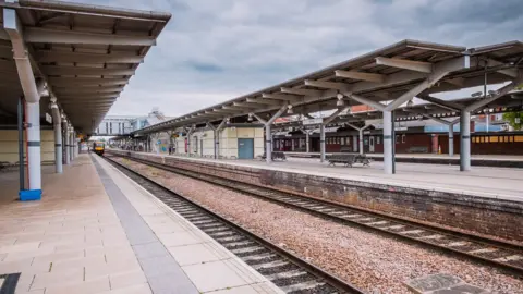 Network Rail Derby Station