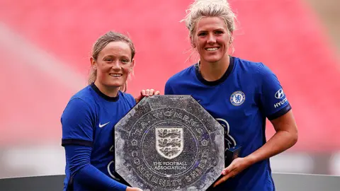 Getty Images Erin Cuthbert and Millie Bright