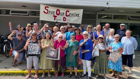 Thames Ditton Community Centre Protest