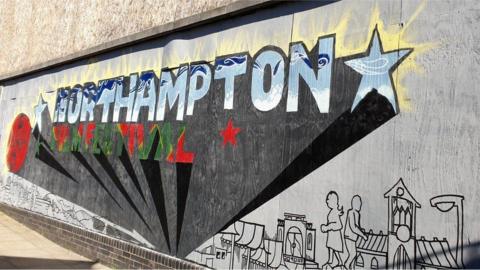 Northampton Film Festival mural