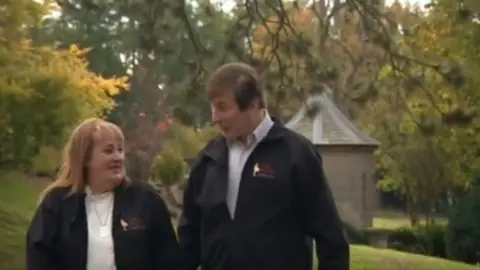 BBC Still from BBC video about the relationship between Kendo Nagasaki and Lee Rigby's family.