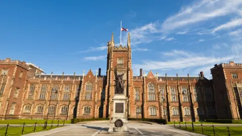 haoliang/Getty Images The Lanyon Building at Queen's University, Belfast