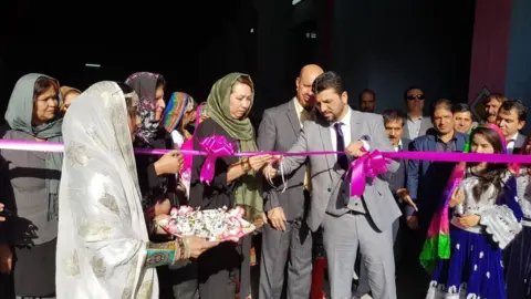 Fawzia Ehsani Fawzia at inauguration event