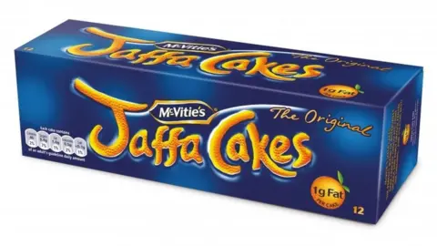 United Biscuits jaffa cake box