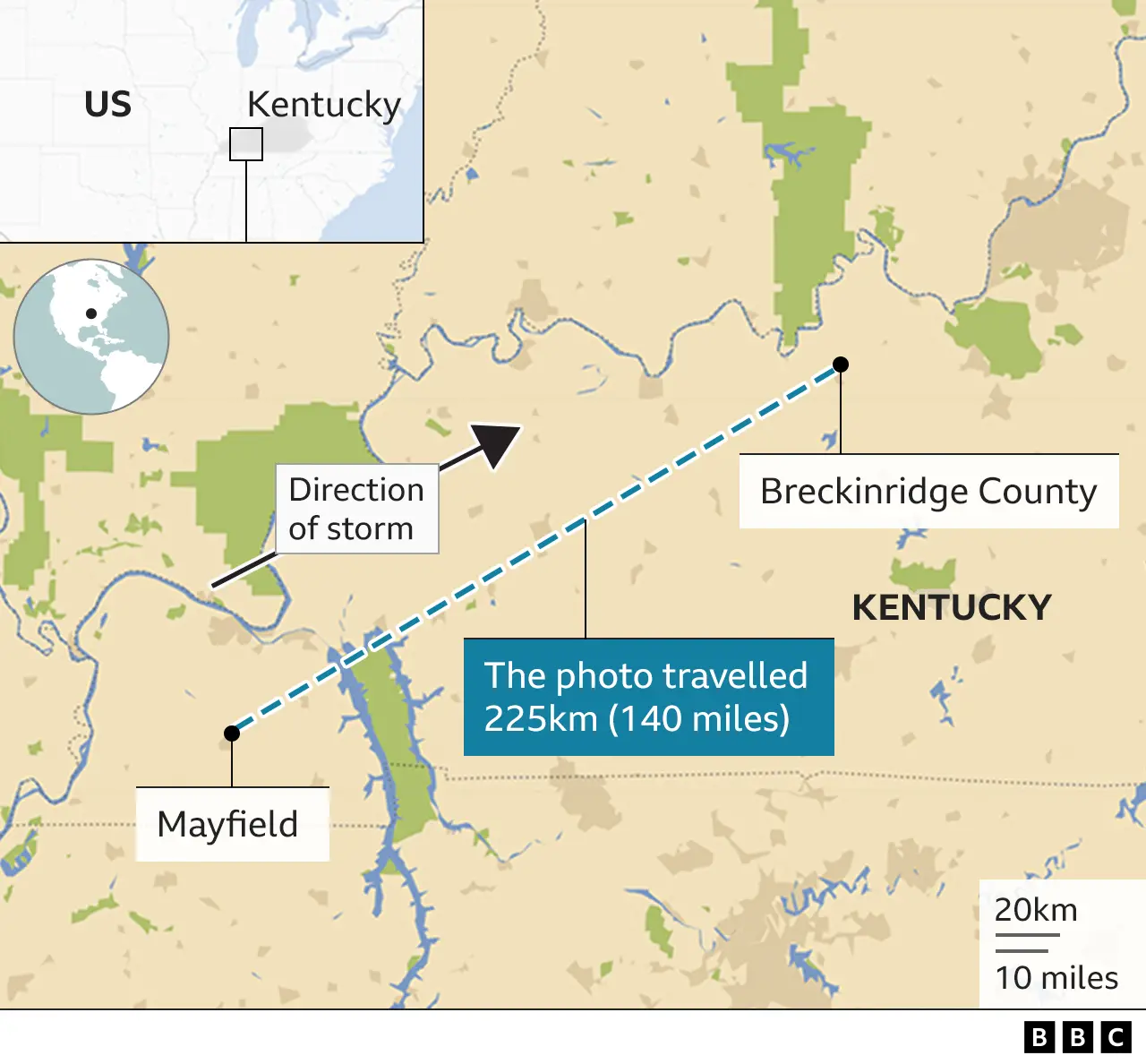 Kentucky tornadoes Lost photos found 140 miles away