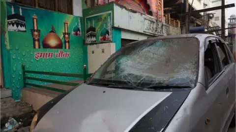 Anshul Verma Locals in Kanpur say police vandalised cars