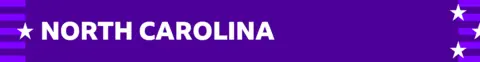 Purple banner labeled North Carolina