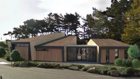 Mannin Cancers Support Group Mock up of new cancer information centre