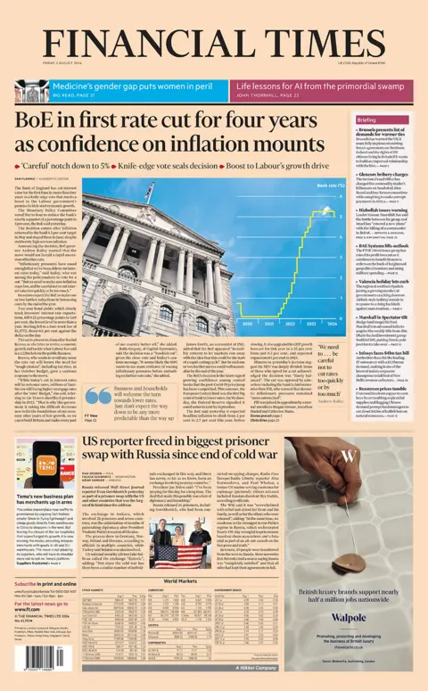 FT front page