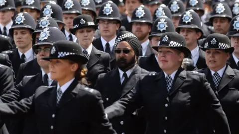 Getty Images Police graduates