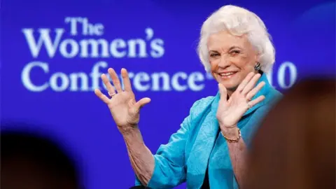 Reuters O'Connor speaking at a Women's Conference