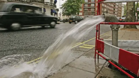 Getty Images Water leak