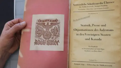 Library and Archives Canada Title page in book owned by Adolf Hitler