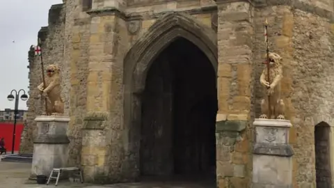 Matthew Wilkinson Lions at Bargate