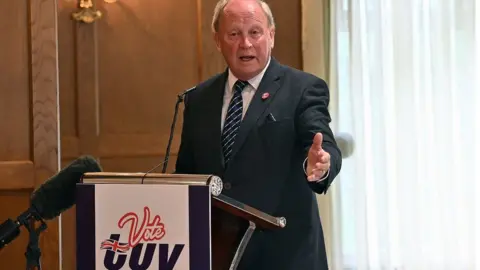 Pacemaker TUV leader Jim Allister