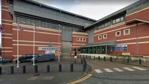 Google A Google street view image of the outside of HMP Manchester, where Munoz was an inmate