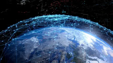 Getty Images Global communication network concept.