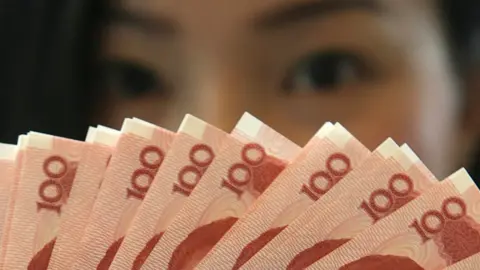 Getty Images Yuan notes