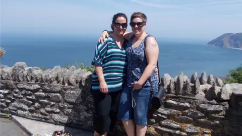 Lovelace-Collins family Naomi and Vicky Lovelace-Collins