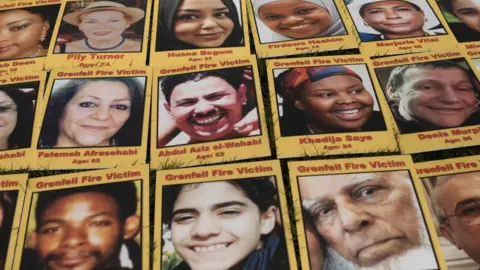 Getty Images Images of people who lost their lives in the Grenfell Fire