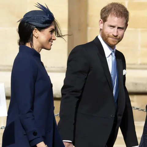 EPA The Duke and Duchess of Sussex