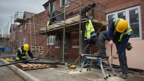 Getty Images Houses being built